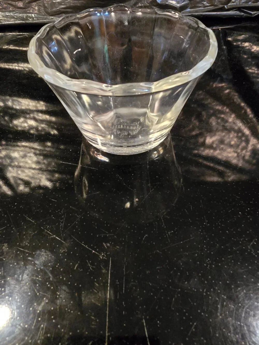 Anchor Hocking Fire King #422 Clear Custard Cup 5 oz Ramekin Lot of 6 Vintage